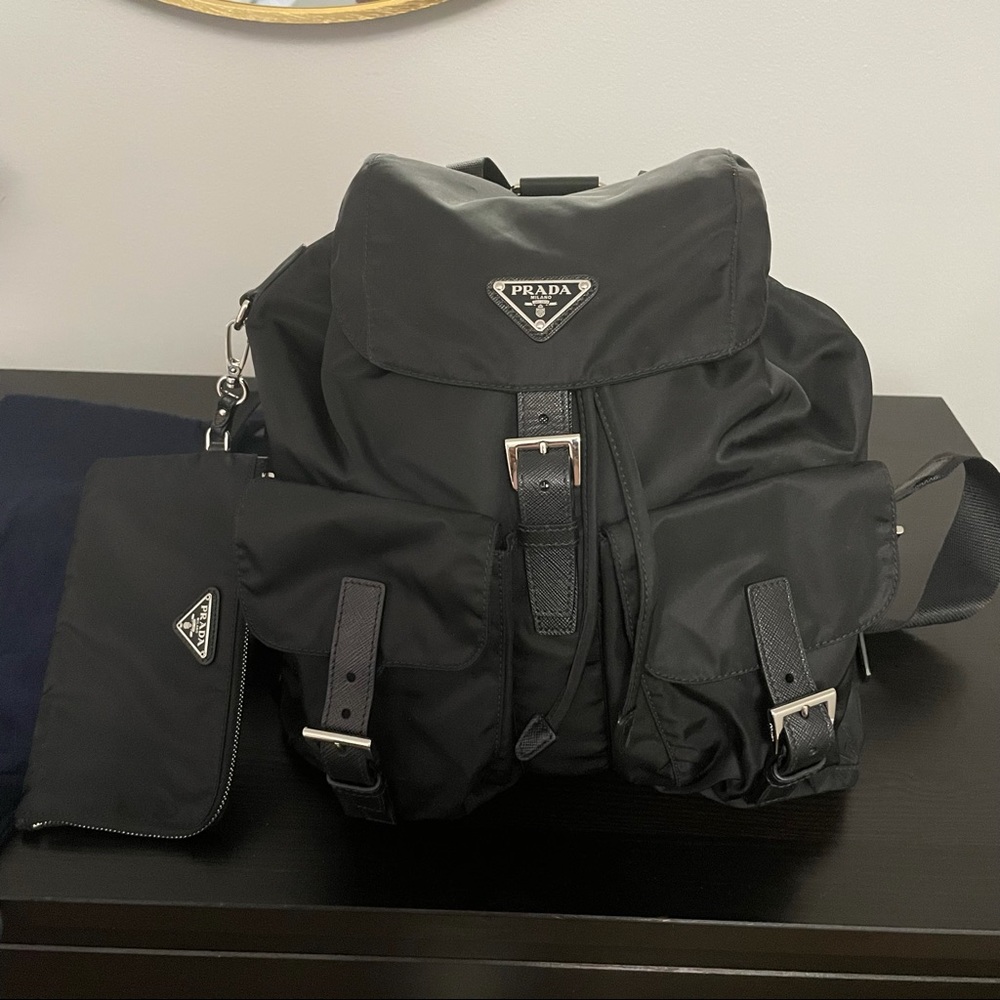 Prada Medium Nylon Backpack